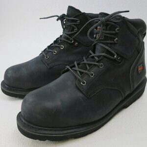 Timberland Pro 24/7 Nubuck Leather Steel Toe Boots Shoes Men's Sz 15 W